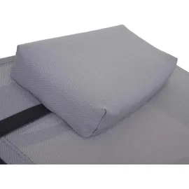 Mendler Savannah Relaxliege 220 x 70 x 88 cm anthrazit/grau