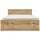 petits-meubles Bett Selma 140 x 200 cm Holz braun