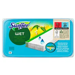 Swiffer WET Feuchte Bodentücher Mikrofaser, 12 Tücher