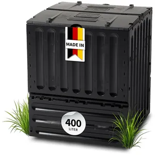 GARANTIA ECO-KING Komposter 400 Liter Schwarz - GARANTIA