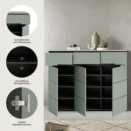 xonox.home Canu 120 x 94 x 37 cm basalt grau / smoke green