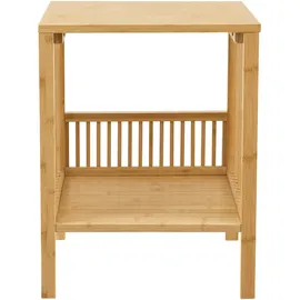 [en.casa] Beistelltisch Varde 50x39x33 cm Bambus Natur,