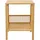 [en.casa] Beistelltisch Varde 50x39x33 cm Bambus Natur,