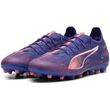 Puma Ultra 5 PRO MG Soccer Shoe, Lapis Lazuli White-Sunset Glow, 41 EU