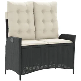 vidaXL Gartenbank 104 x 58 x 93 cm Schwarz