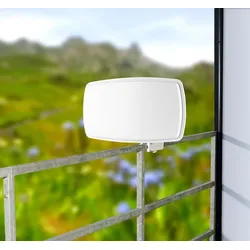 esoSAT Satelliten-Flachantenne FA-320.HD mit digitalem Twin-LNB SAT Parabolantenne