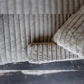 KAWOLA Big Sofa CADY Megacord taupe