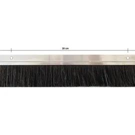 Heunert Gelochte Bürstendichtung 50 x 150,0 cm Schwarz