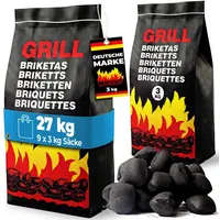 Grillbriketts 9 x 3 kg 991963