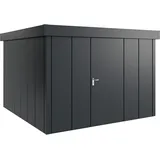 Hörmann Metall-Gerätehaus Juno JFD14 L-Sk 7016) 1-flg R Flachdach