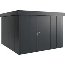 Hörmann Metall-Gerätehaus Juno JFD14 L-Sk 7016) 1-flg R Flachdach