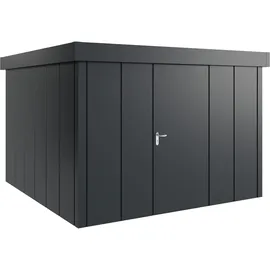 Hörmann Metall-Gerätehaus Juno JFD14 L-Sk 7016) 1-flg R Flachdach