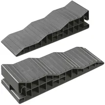 Froli Stufenkeil 2er Set 17,3 x 13 x 53 cm Schwarz