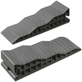 Froli Stufenkeil 2er Set 17,3 x 13 x 53 cm Schwarz