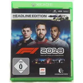 F1 2018 - Headline Edition (USK) (Xbox One)