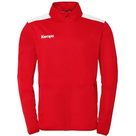 Kempa Emotion 27 Trainingsjacke Kinder rot/weiß 116