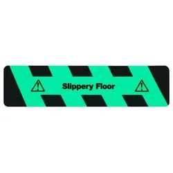 m2-AntirutschbelagTM, nachleuchtend SG, "Slippery Floor"