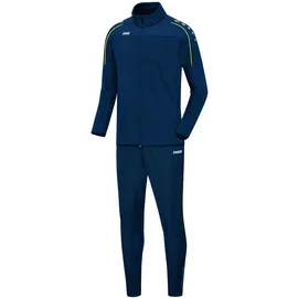 Jako Herren Trainingsanzug Classico, nightblue/citro, L, M8150