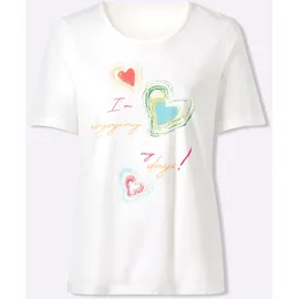 Sieh an! T-Shirt Beige 40