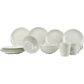 gimex Solid Line Geschirrset 16-tlg. beige