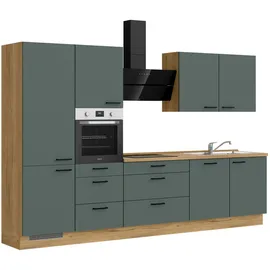 Nobilia Küchenzeile Easytouch II 330 cm grün