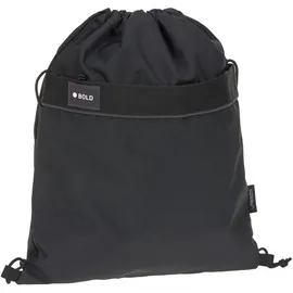 Lässig BOLD Lässig Kinder Turnbeutel Sportbeutel mit Rucksackfunktion/School String Bag Bold black