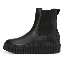 Marc O'Polo Marc OߴPolo Damen Chelsea Boots aus Leder mit Plateausohle