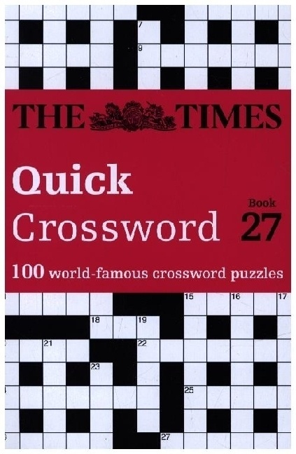 The Times Quick Crossword Book 27 - The Times Mind Games  John Grimshaw  Kartoniert (TB)