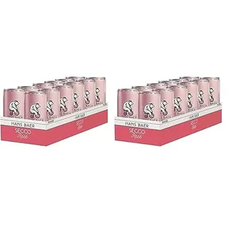 Hans Baer - Secco Rosé, Perlwein In Dosen (12 X 0.20 L) (Packung mit 2)