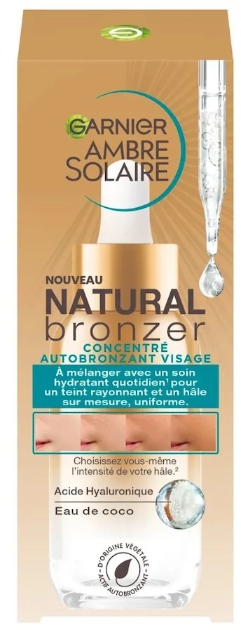 Garnier Ambre Solaire Natural Bronzer – Selbstbräunungs-Konzentrat Selbstbräuner 30 ml