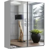 WIMEX »England« 2-türig, mit vollverspiegelter Schrankfront, in diversen Breiten weiß