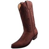 Sendra Cowboy Stiefel 2605 Braun, - Braun