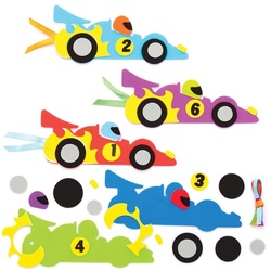Rennwagen-Lesezeichen Bastelsets (pro Set 6) Bastelsets