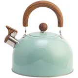 Ruiqas 3 L Rostfreie Stähle Wasserkessel Induktion Pfeifender Teekessel mit Cool-Touch ergonomischer Griff für Gasherd Induktionsherd