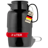 Helios Mondo Kunststoff-Isolierkanne, schwarz, 2 Liter