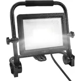 Ansmann LED Baustrahler, mit Kabel robust sehr hell bis zu 5400 Lumen, Arbeitsstrahler mit farbechter Wiedergabe, Schwarz