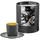 Eisch Cosmo COLLECT Gold/Grau Espressoglas mit Untertasse