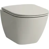 Laufen Lua Wand-WC Advanced compact, 490x360x345mm, H8200830490001, Farbe: Pergamon