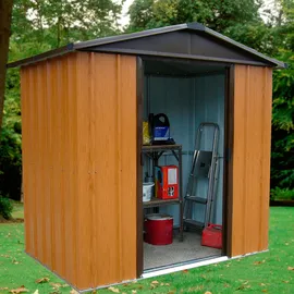 YardMaster Gerätehaus Konstanz 2,02 x 1,25 m Braun