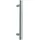 Alpertec Stoßgriff Korfu Edelstahl Silberfarben 40 x 3 cm