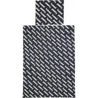 Hummel Pop Baumwollbettwäsche - Black Iris - 70x100 cm