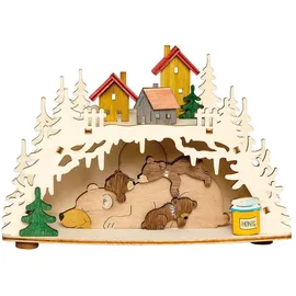 Drechslerei Kuhnert Bastelset Rauchhaus Bärenhöhle 10237
