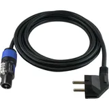 HAWA R7024 Strom Anschlusskabel Schwarz 1.50m