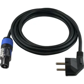 HAWA R7024 Strom Anschlusskabel Schwarz 1.50m