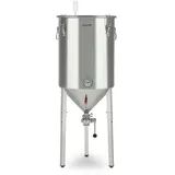 Klarstein Gärkeller Pro XL Fermentierkessel 60 Liter Ablassventil 304-Edelstahl