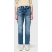 MAC 5-Pocket-Jeans Straight (5818-90-0361L), Größe:W40, Länge:L30, Farbe:mid Blue Random