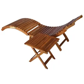 vidaXL Sonnenliege 200 x 60 x 30 cm Grau