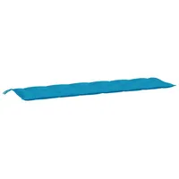 VidaXL Gartenbank-Auflage Hellblau 200x50x7 cm Oxford-Gewebe