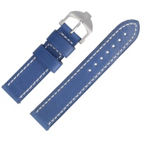 Victorinox Uhrenarmband 18mm Leder Blau 1393 blau