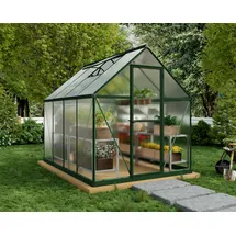 CANOPIA Gewächshaus 6x8 grün HKP 4 mm 4,6 m²